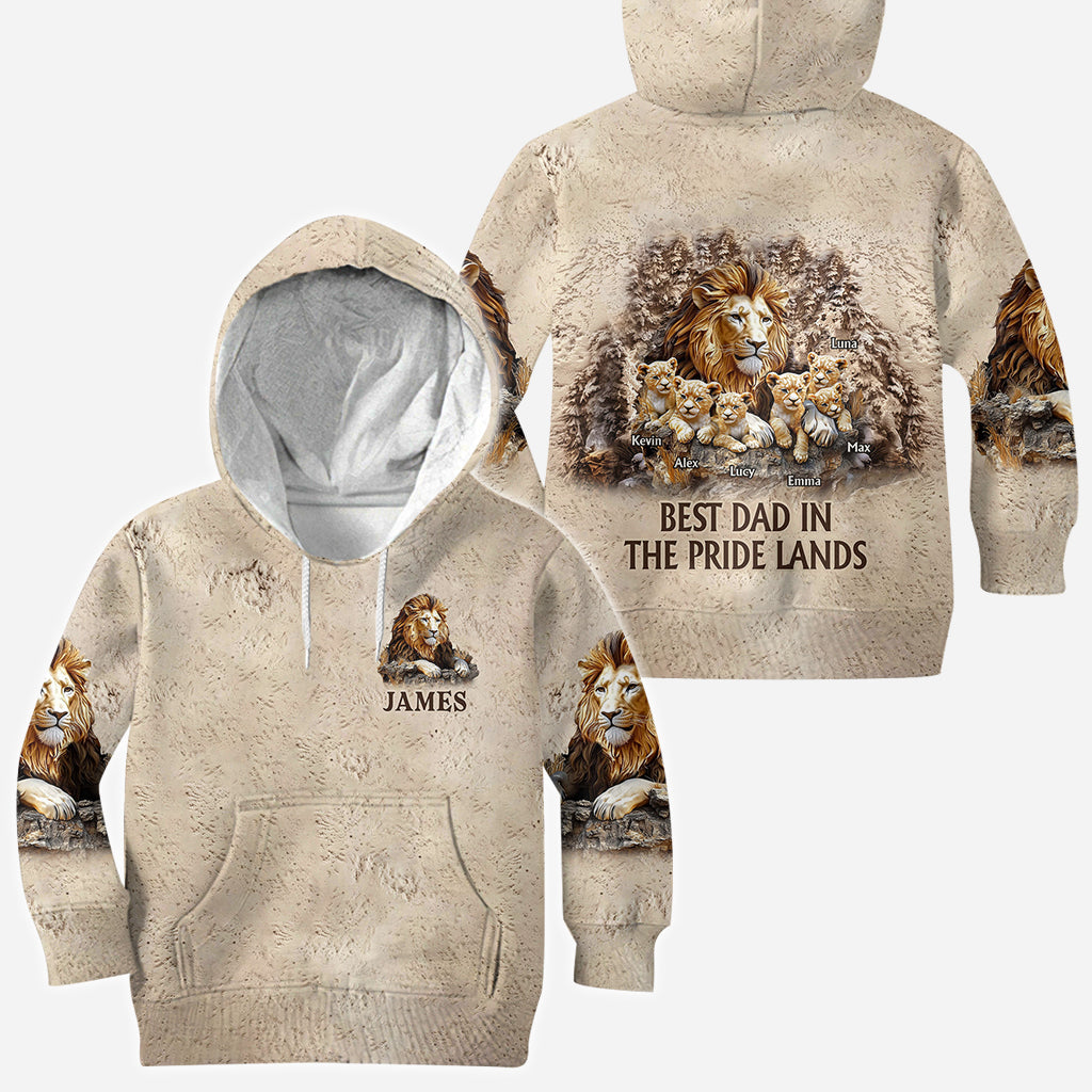 Strong Papa - Personalized Father All Over Shirt