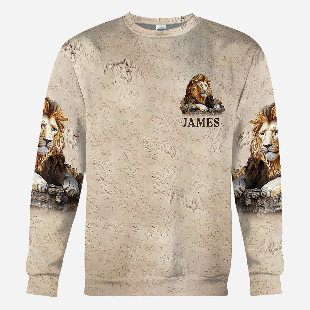 Strong Papa - Personalized Father All Over Shirt