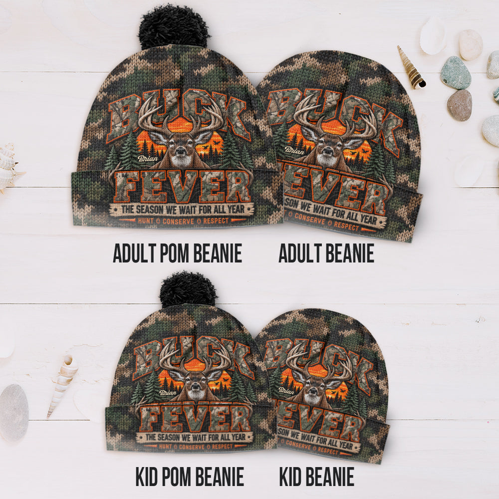 Buck Fever - Personalized Hunting Beanie Hat