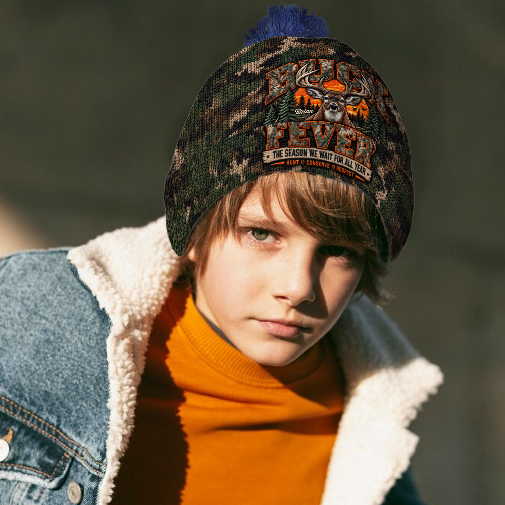 Buck Fever - Personalized Hunting Beanie Hat