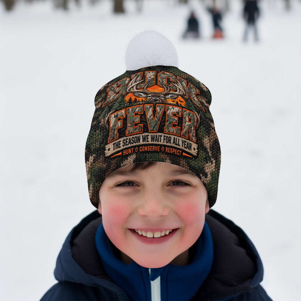 Buck Fever - Personalized Hunting Beanie Hat