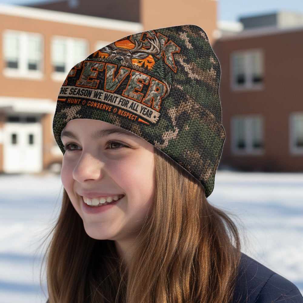Buck Fever - Personalized Hunting Beanie Hat