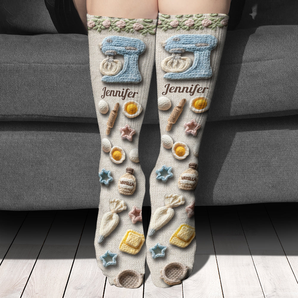 Love Baking - Personalized Baking Socks