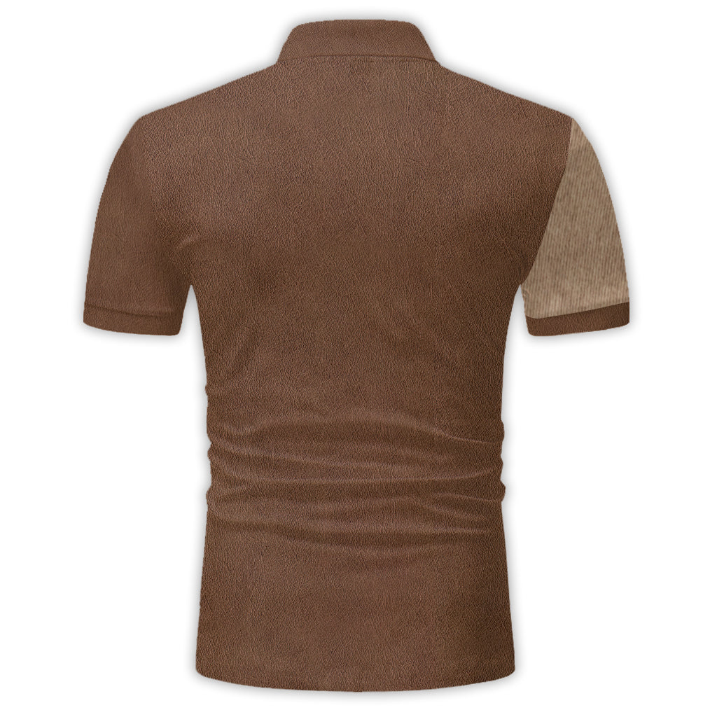 His/ Her Fight Is My Fight - Personalized Autism Awareness Polo Shirt