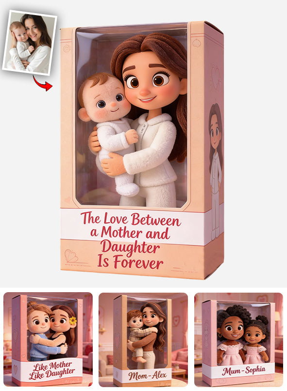 I Love You - Personalized Mother Custom Shaped Acrylic Plaque