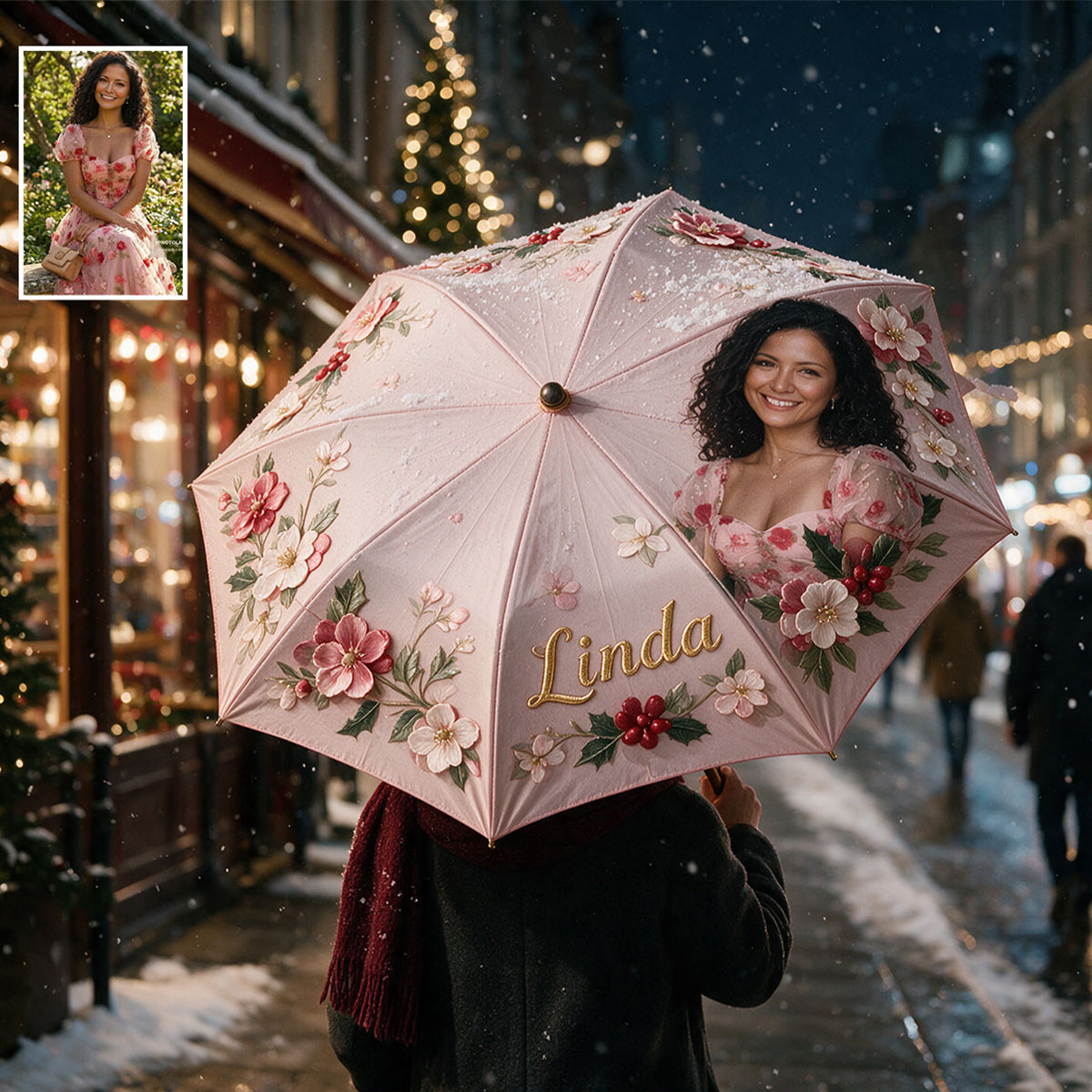 Custom From Any Photo - Personalized Self Love Umbrella
