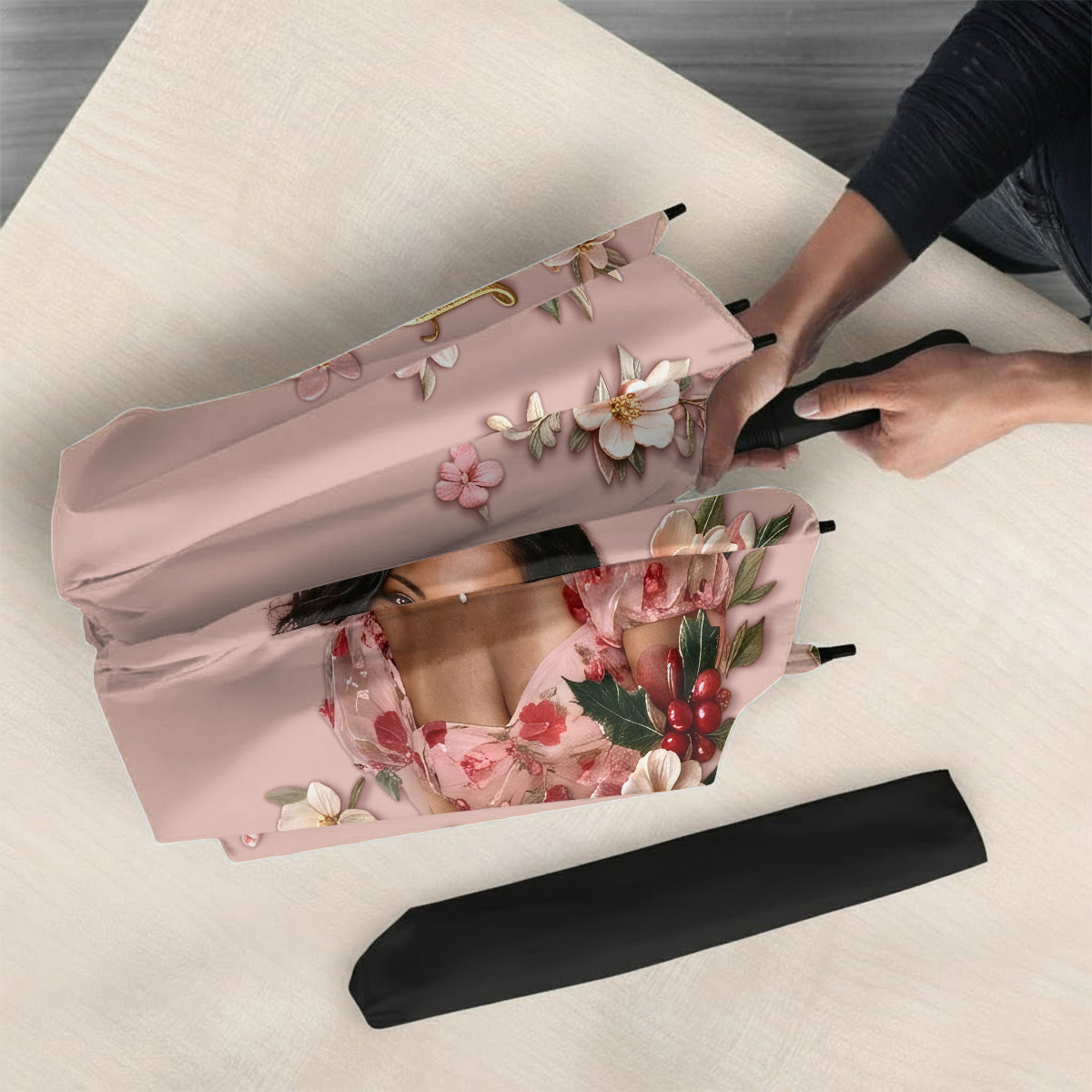 Custom From Any Photo - Personalized Self Love Umbrella