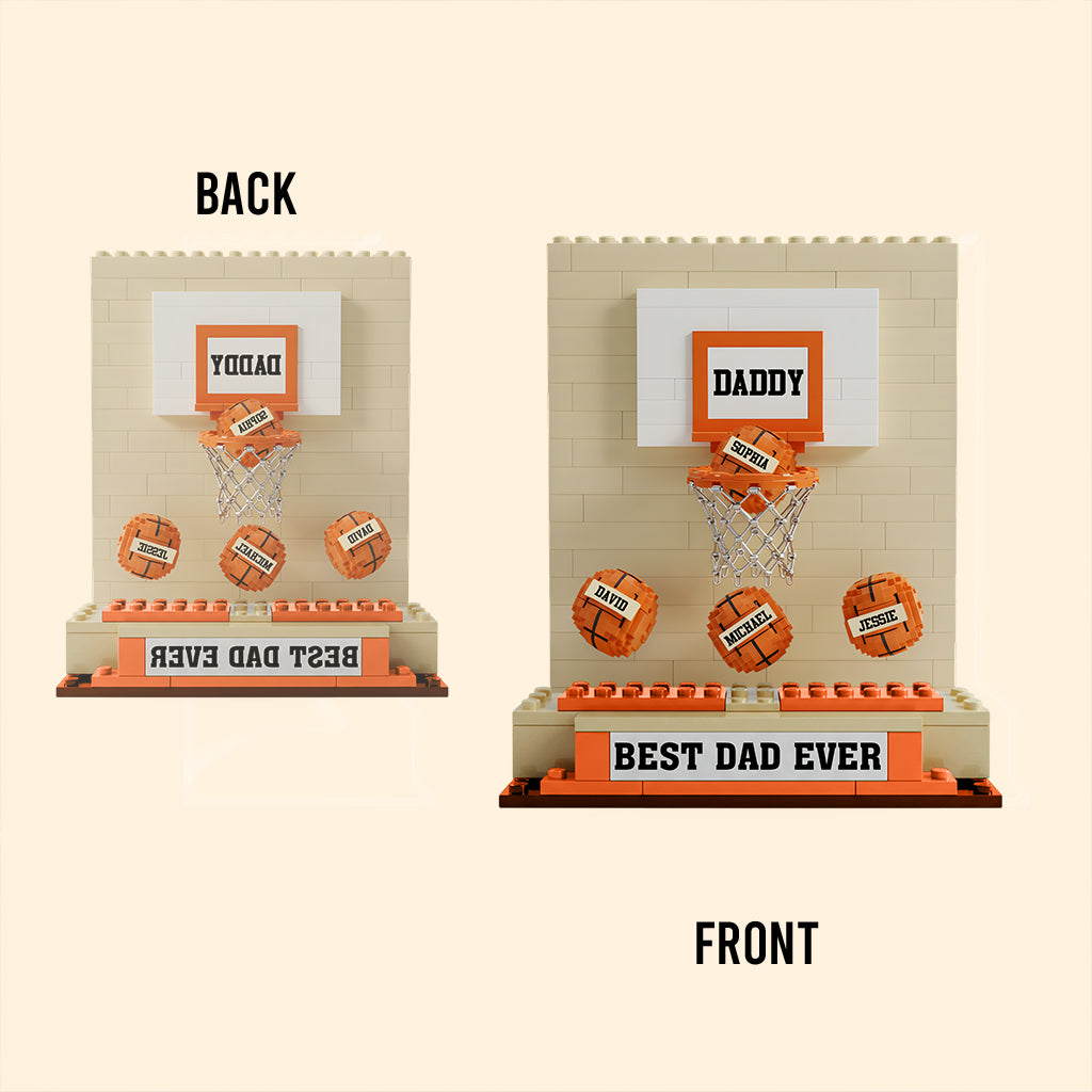 You Dunked Right Into Our Heart - Personalized Basketball Custom Shaped Acrylic Plaque