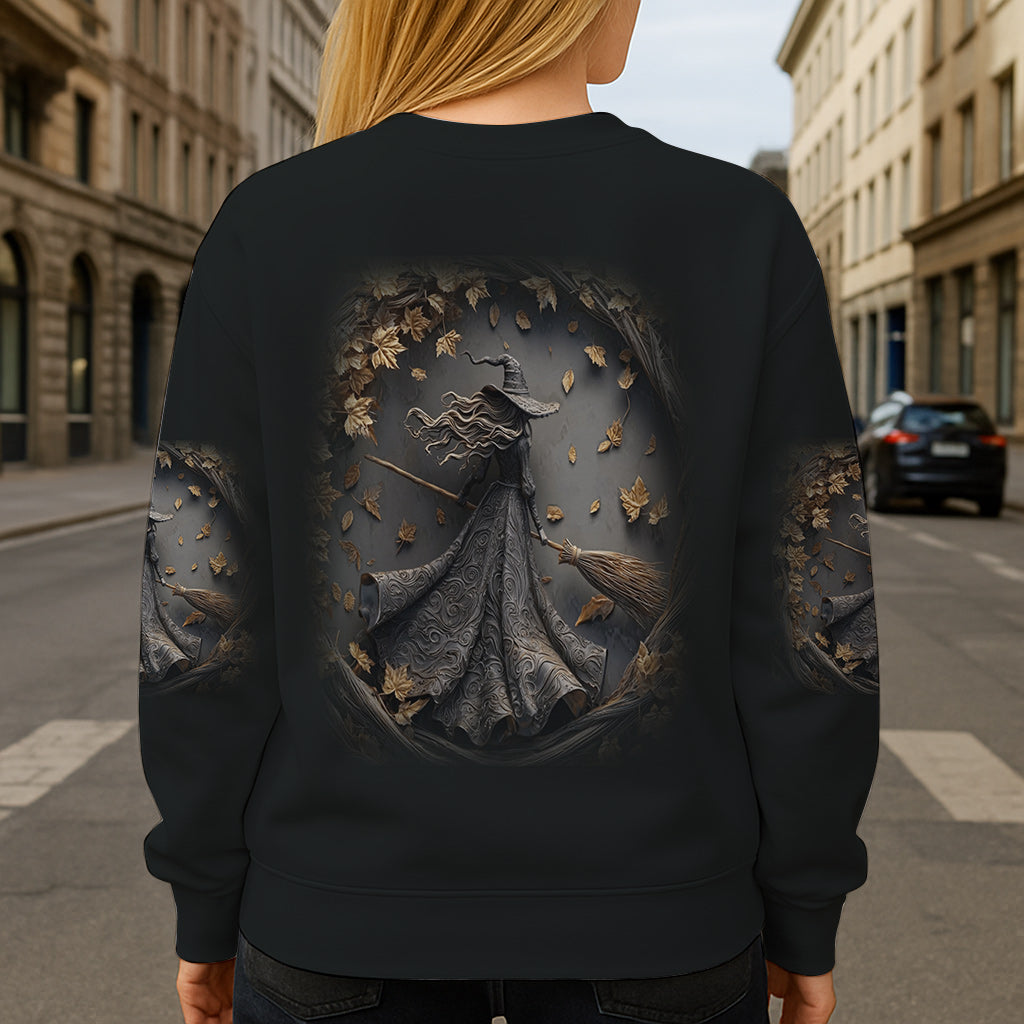 Black Witch - Personalized Witch All Over Shirt