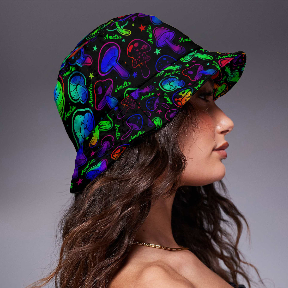 Suitable to Go Out - Personalized Hippie Bucket Hat
