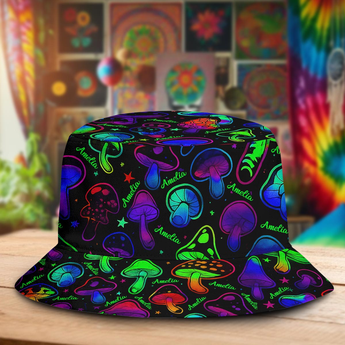 Suitable to Go Out - Personalized Hippie Bucket Hat
