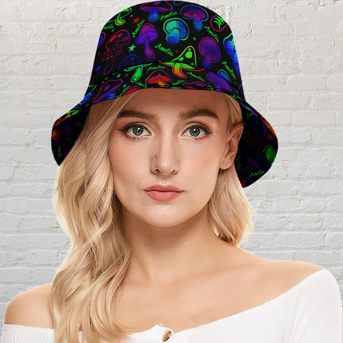 Suitable to Go Out - Personalized Hippie Bucket Hat