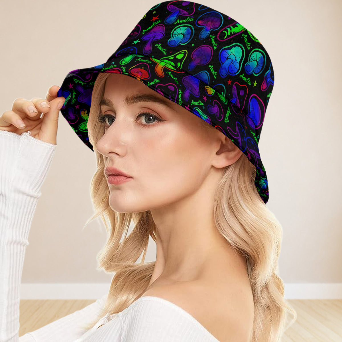 Suitable to Go Out - Personalized Hippie Bucket Hat