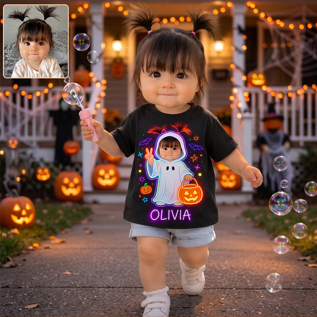 Kids Halloween Cosplay - Personalized Kid Kid T-Shirt