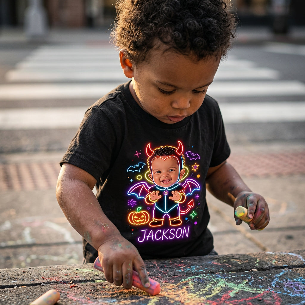 Kids Halloween Cosplay - Personalized Kid Kid T-Shirt