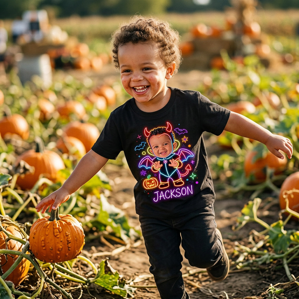 Kids Halloween Cosplay - Personalized Kid Kid T-Shirt