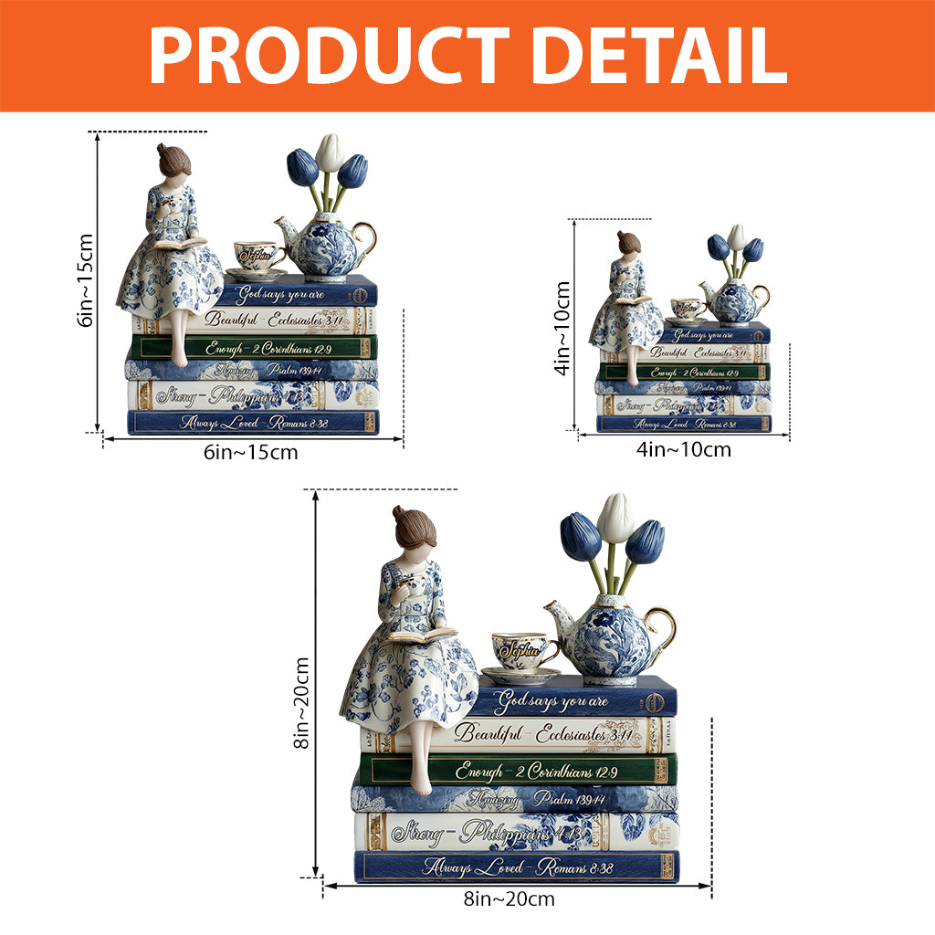 God Says You Are - Personalized Christian Custom Shaped Acrylic Plaque