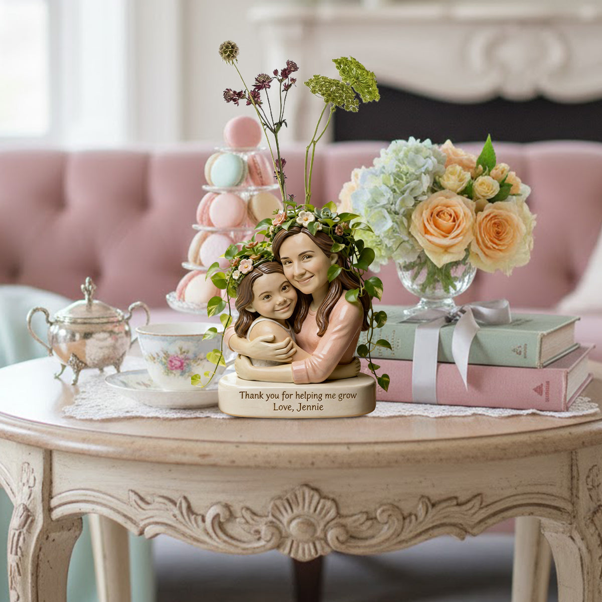 Custom From Any Photo - Personalized Gardening Custom Shape Acrylic Flower Vase