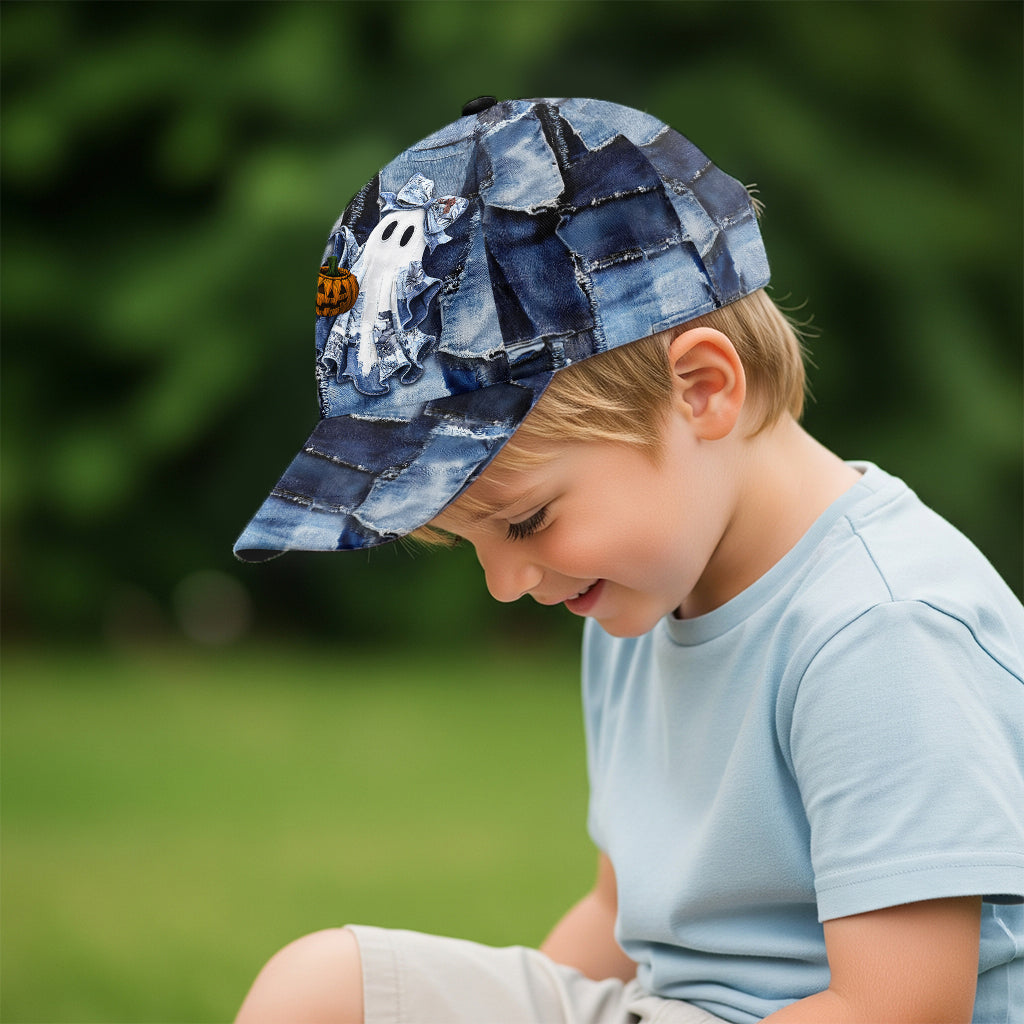 Coquette Halloween Ghost - Personalized Halloween Classic Cap