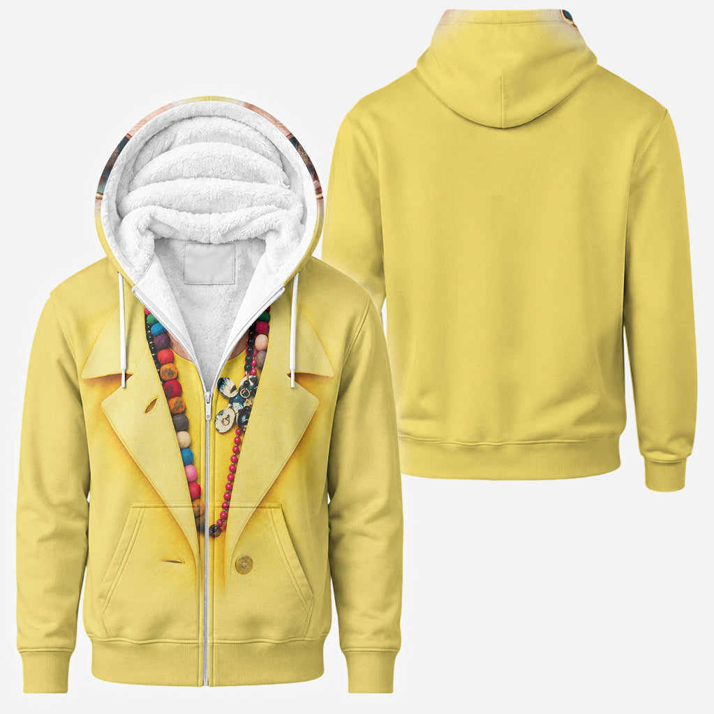 Funny Birthday Party - Personalized Birthday Full Face Zipper Hoodie