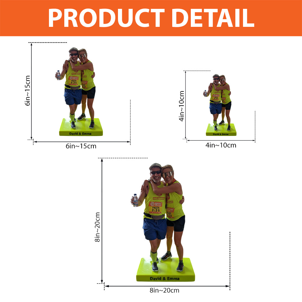 Custom From Any Photo - Personalized Running Custom Shaped Acrylic Plaque