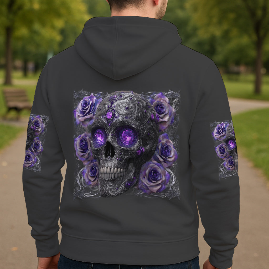 Sparkle Skull - Personalized Skull All Over Shirt