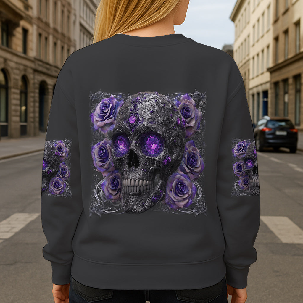 Sparkle Skull - Personalized Skull All Over Shirt