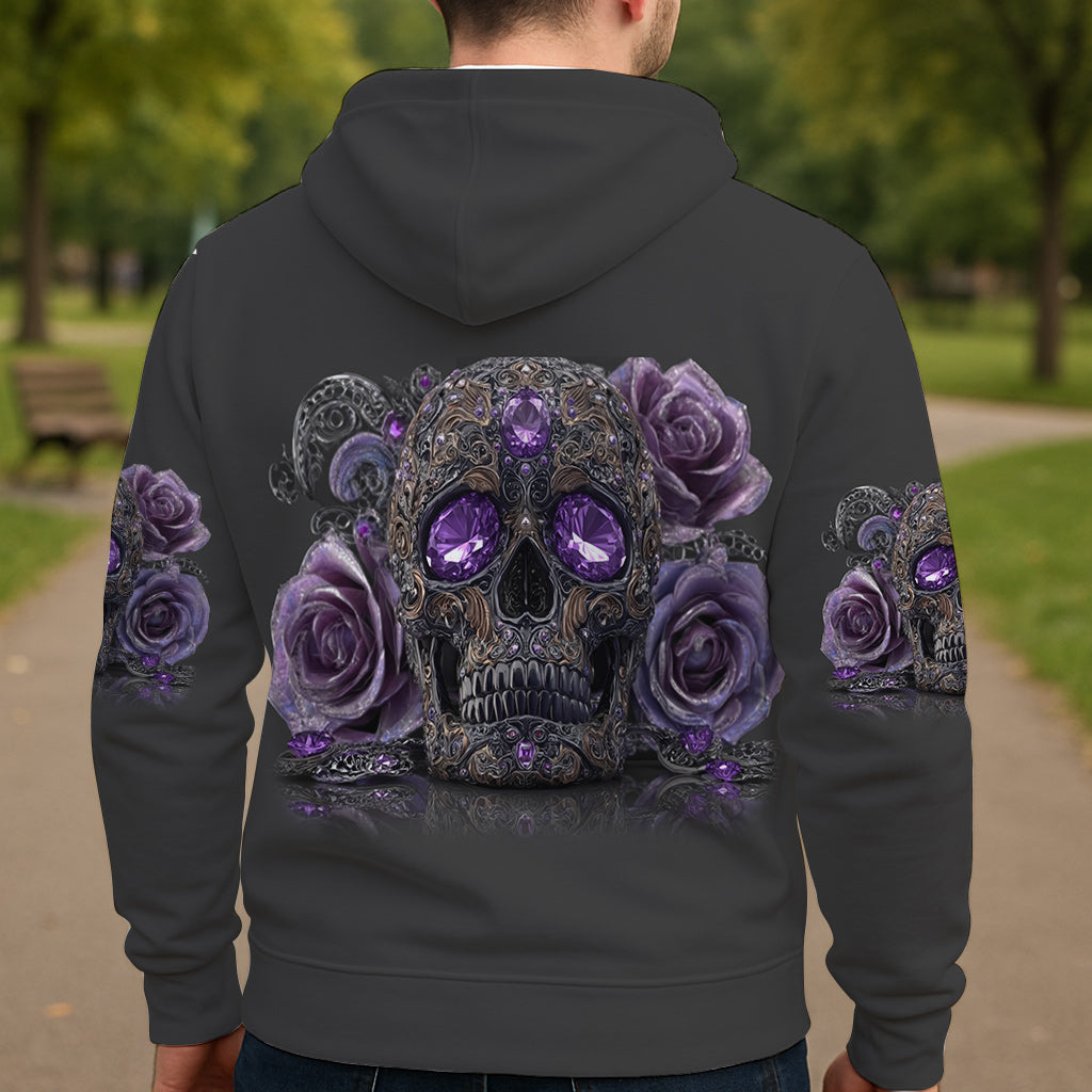 Sparkle Skull - Personalized Skull All Over Shirt
