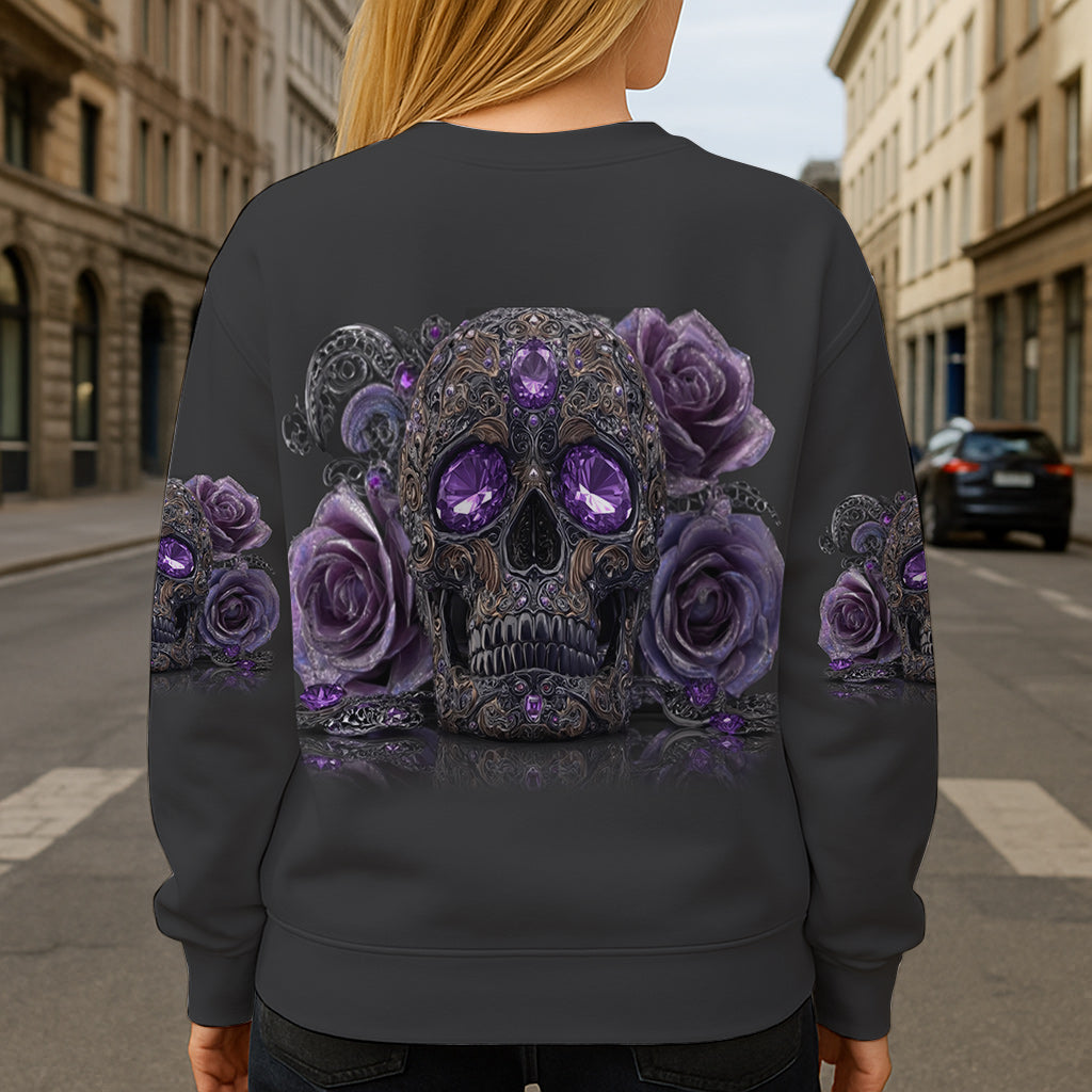 Sparkle Skull - Personalized Skull All Over Shirt