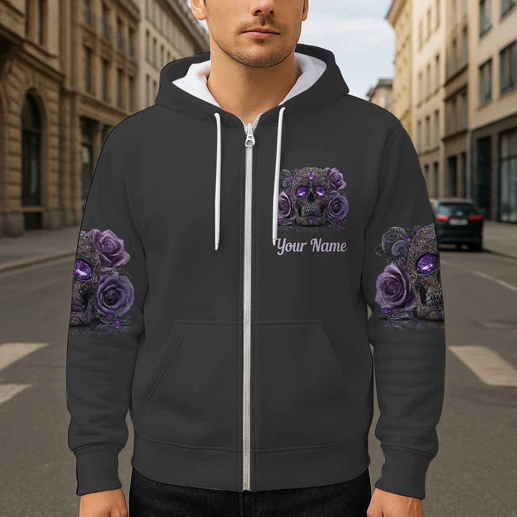 Sparkle Skull - Personalized Skull All Over Shirt