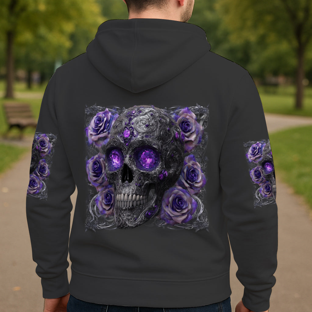 Sparkle Skull - Personalized Skull All Over Shirt