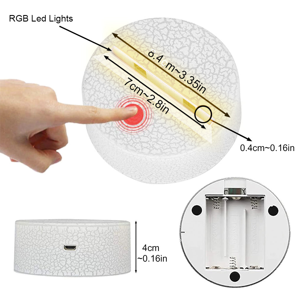 Love Is Love - Personalized LGBT Support Shaped Plaque Light Base