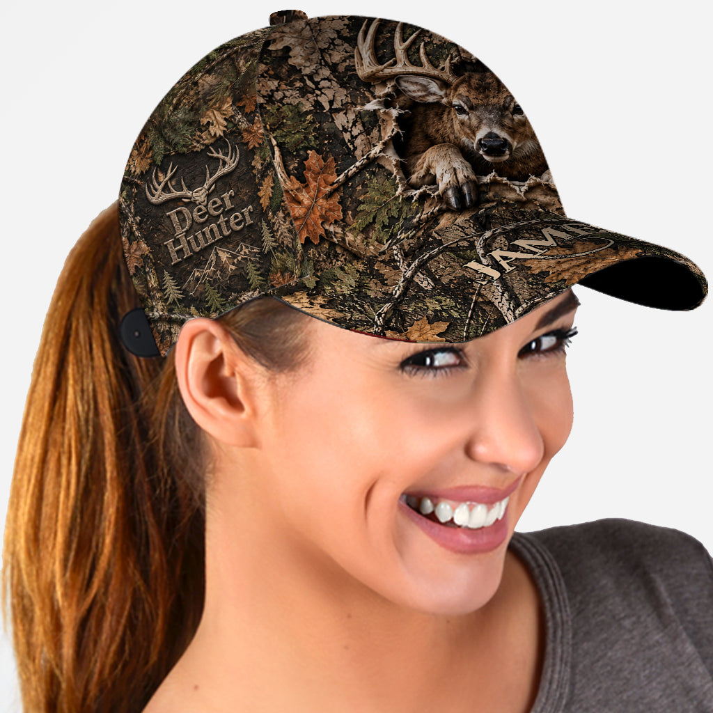 Gift for Hunter - Personalized Hunting Classic Cap