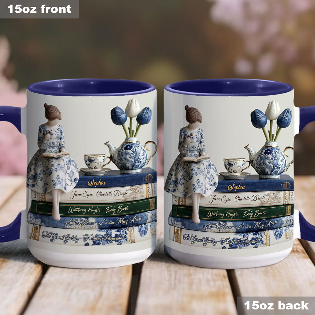 Love Books - Personalized Book Accent Mug