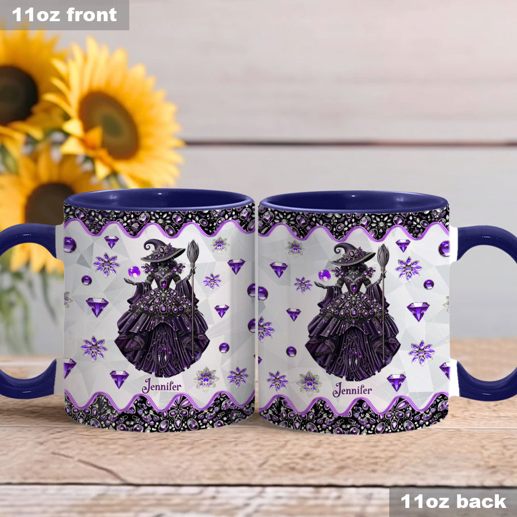Beautiful Witch - Personalized Witch Accent Mug