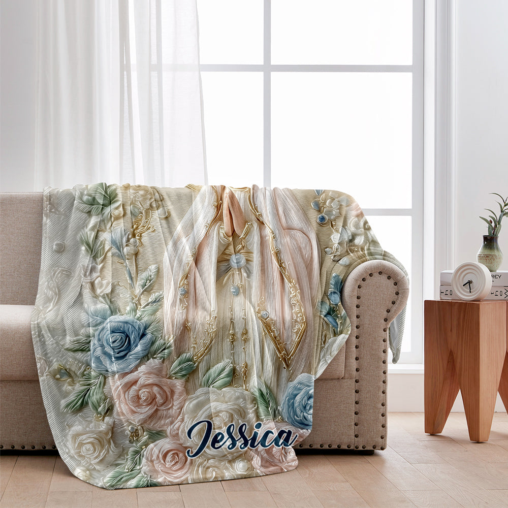 Peace in Faith - Personalized Christian Blanket