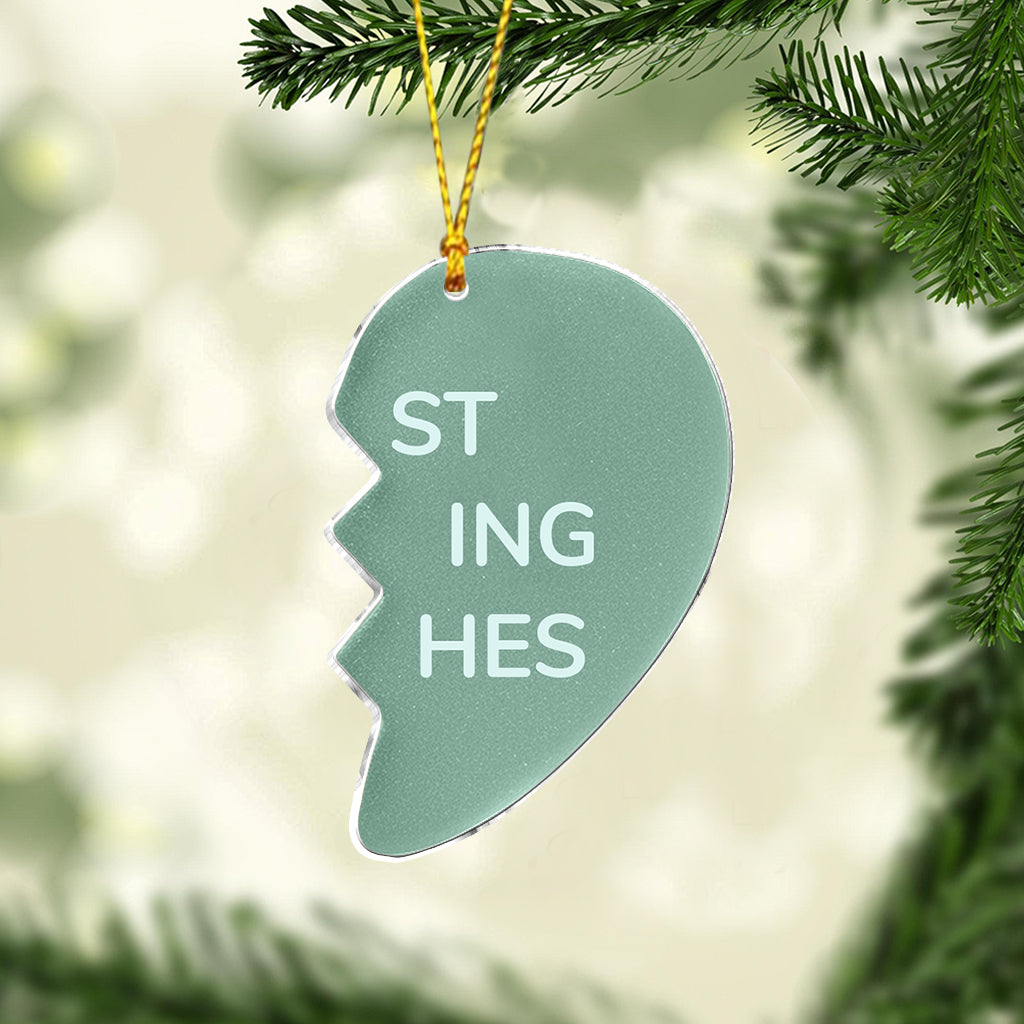Best Freaking Friends - Personalized Bestie Ornament
