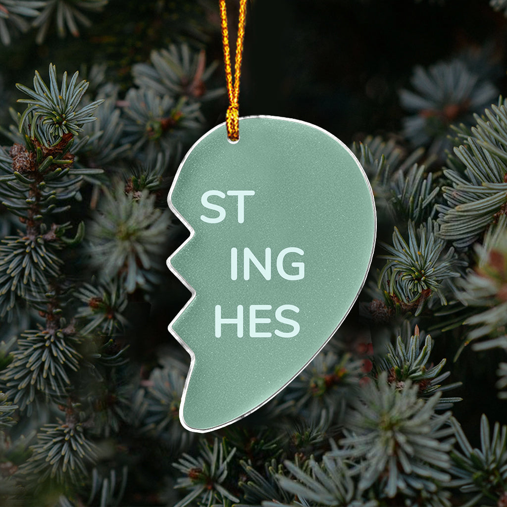 Best Freaking Friends - Personalized Bestie Ornament