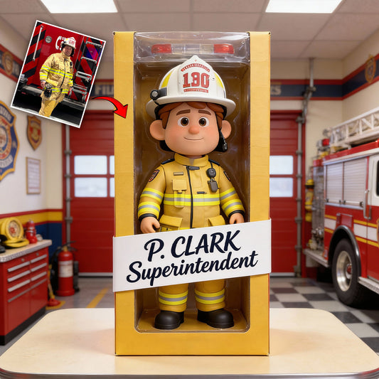 Firefighter Gift - Personalized Firefighter Custom Shaped Acrylic Plaque