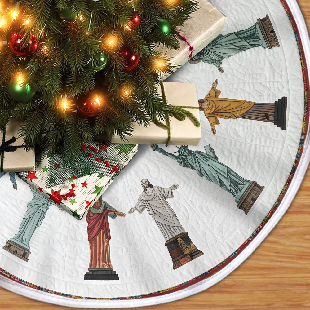 Believer - Personalized Christian Tree Skirt