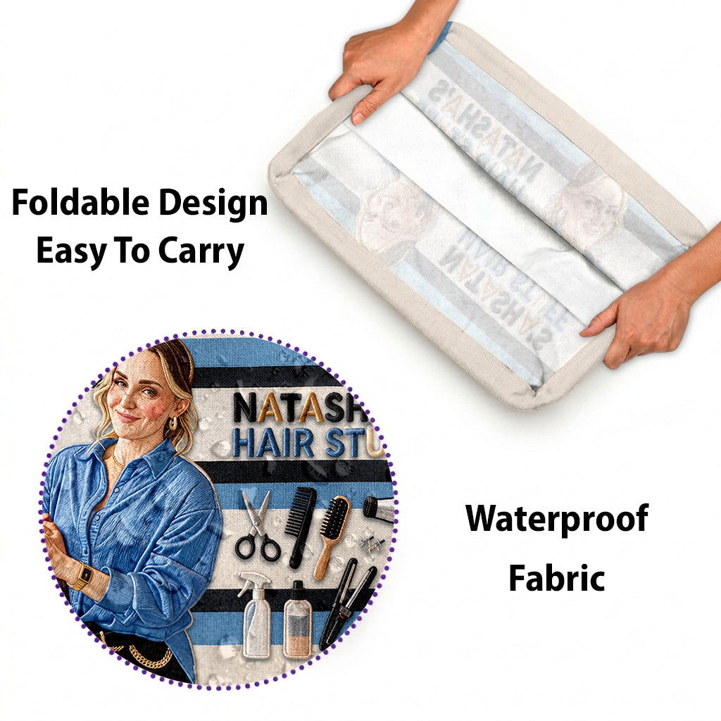 My Hair Stuff - Personalized Hairdresser Rectangle Storage Basket