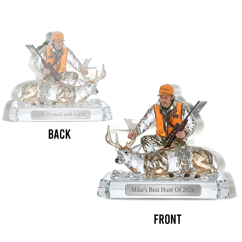 Custom From Any Photo - Personalized Hunting Custom Shaped Acrylic Plaque