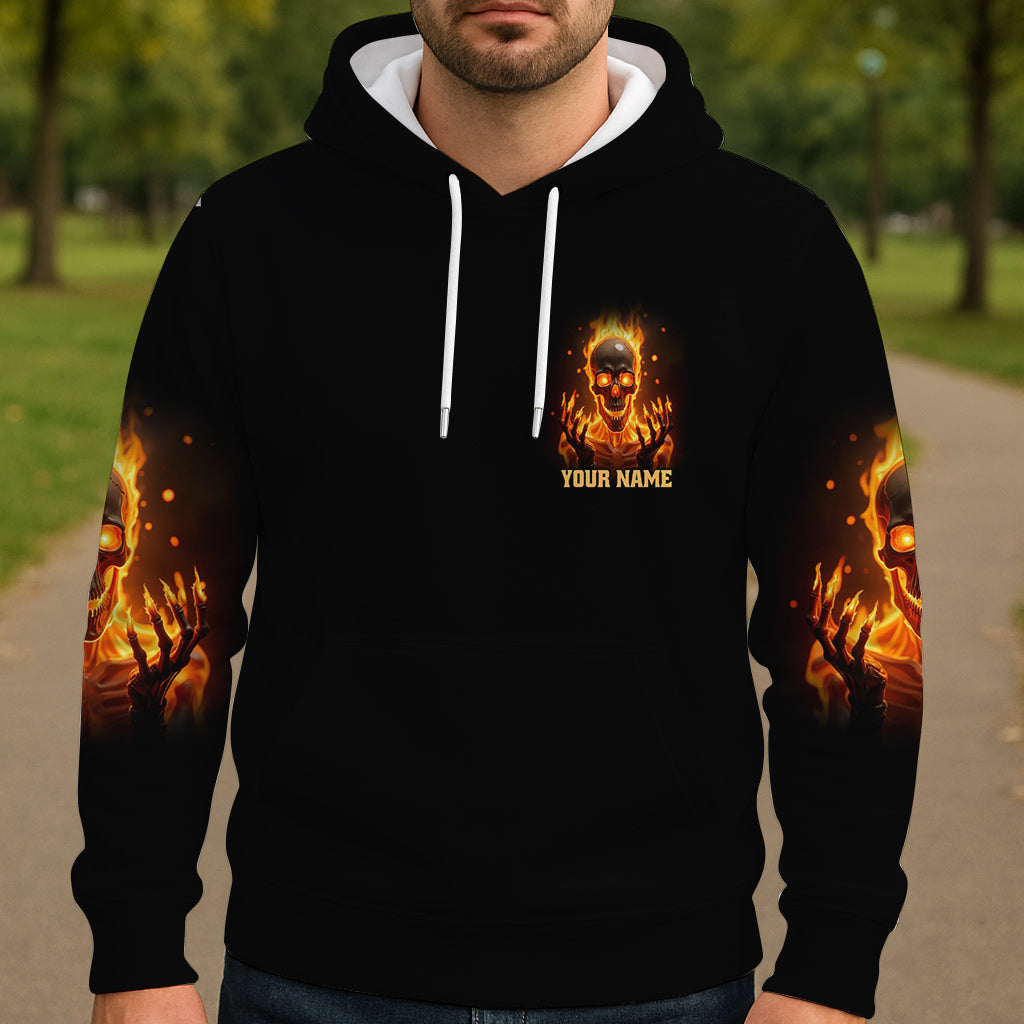 My Give A F Is Broken - Personalized Skull All Over Shirt