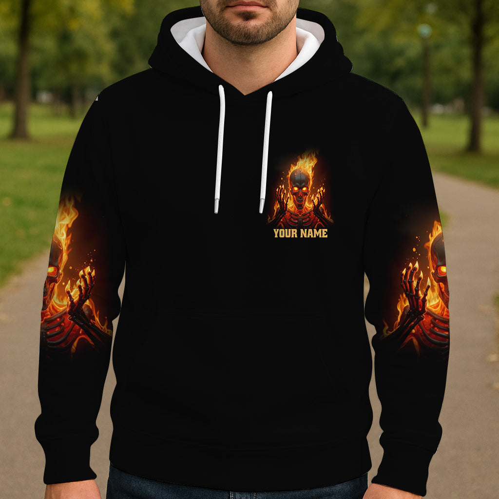 My Give A F Is Broken - Personalized Skull All Over Shirt