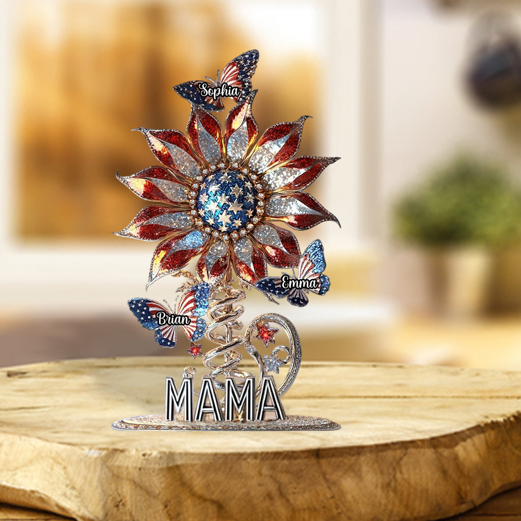 Best Mom Ever - Personalized Mother Custom Shaped Acrylic Plaque