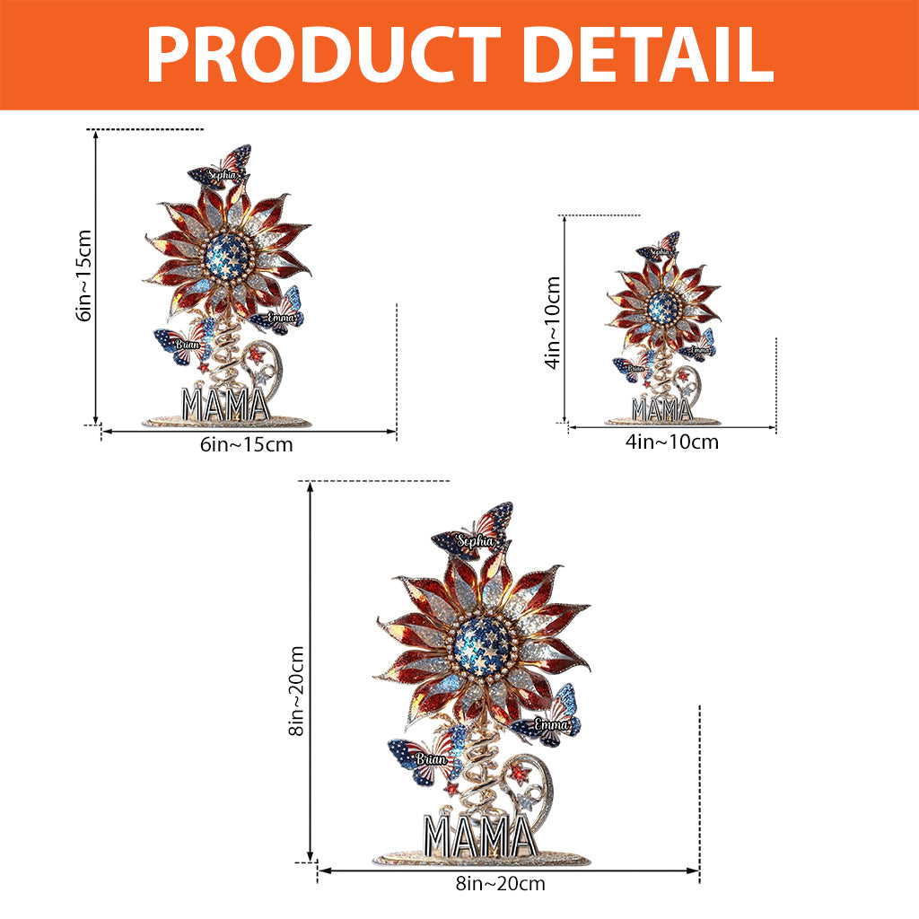 Best Mom Ever - Personalized Mother Custom Shaped Acrylic Plaque