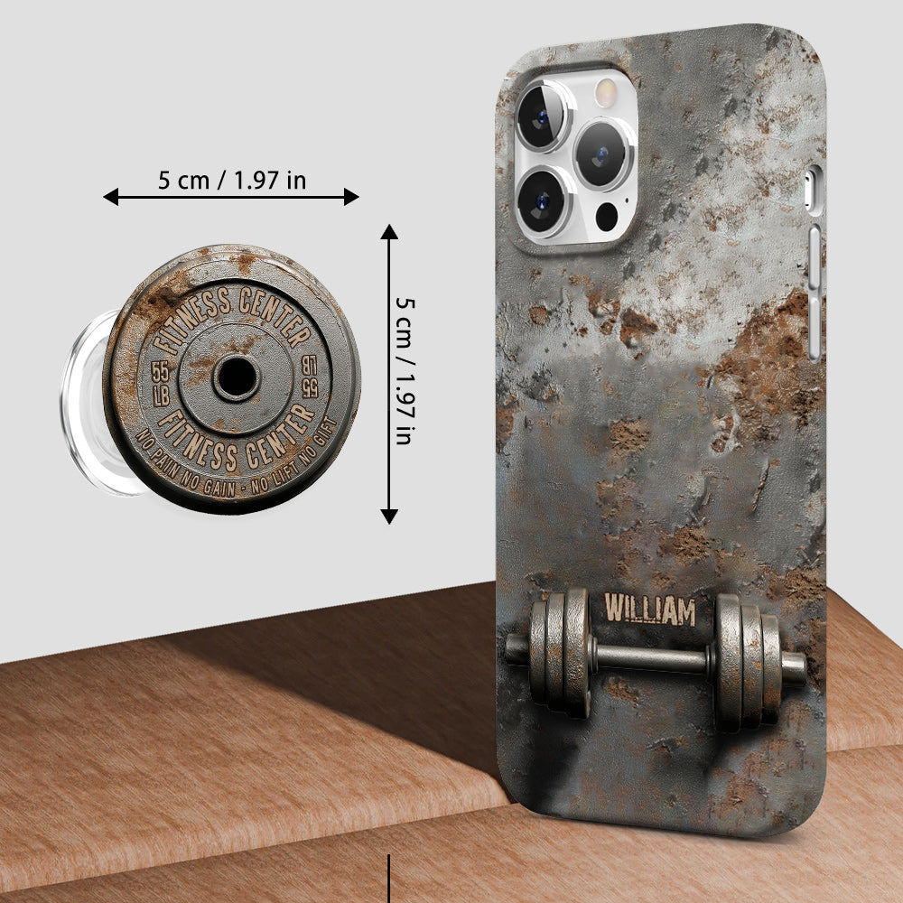 No Pain No Gain - Personalized Fitness Full Print Phone Case