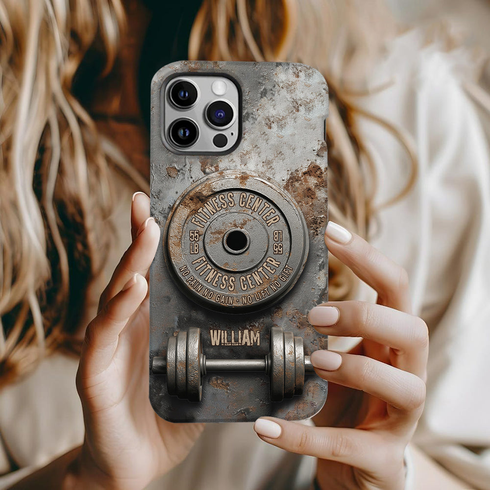 No Pain No Gain - Personalized Fitness Full Print Phone Case