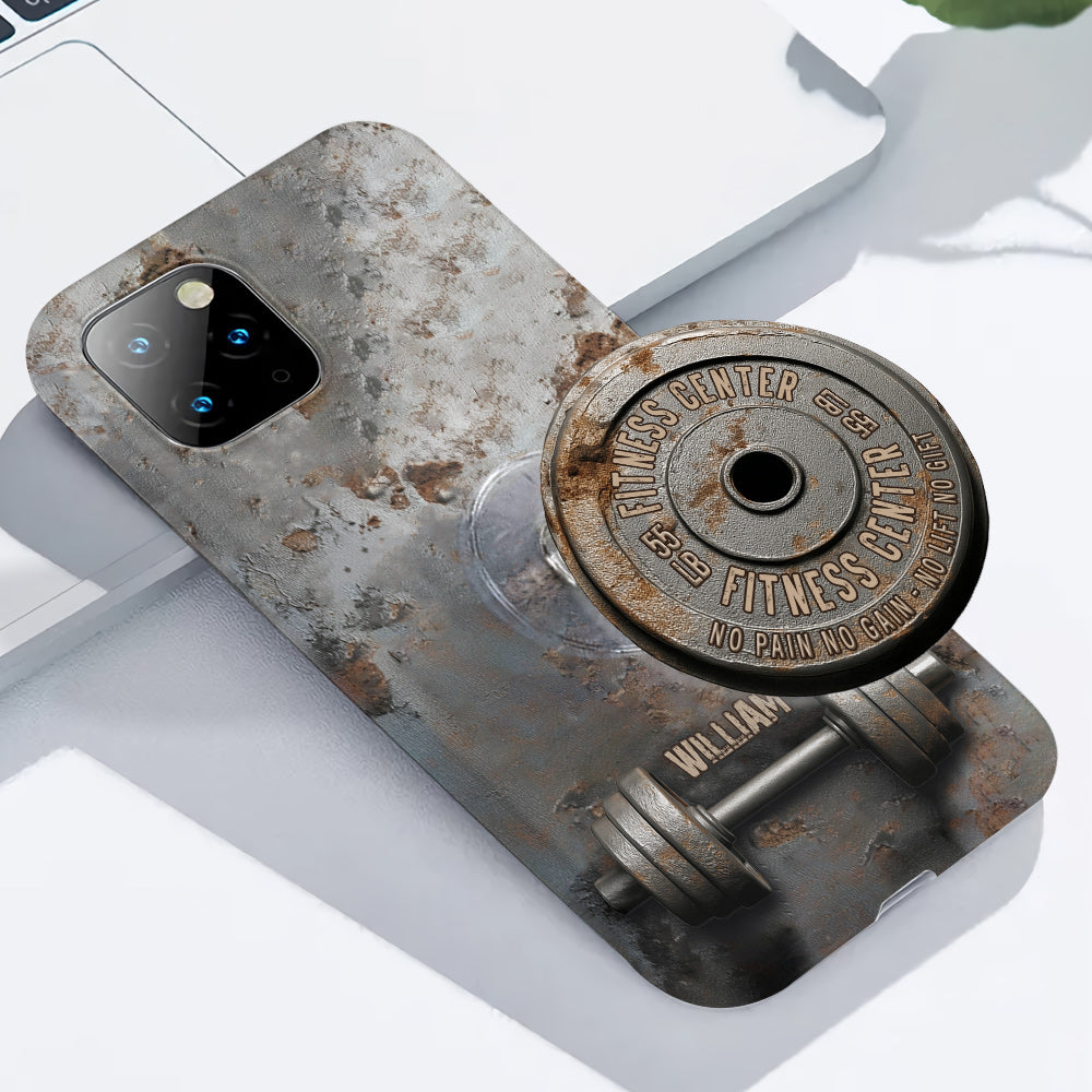 No Pain No Gain - Personalized Fitness Full Print Phone Case