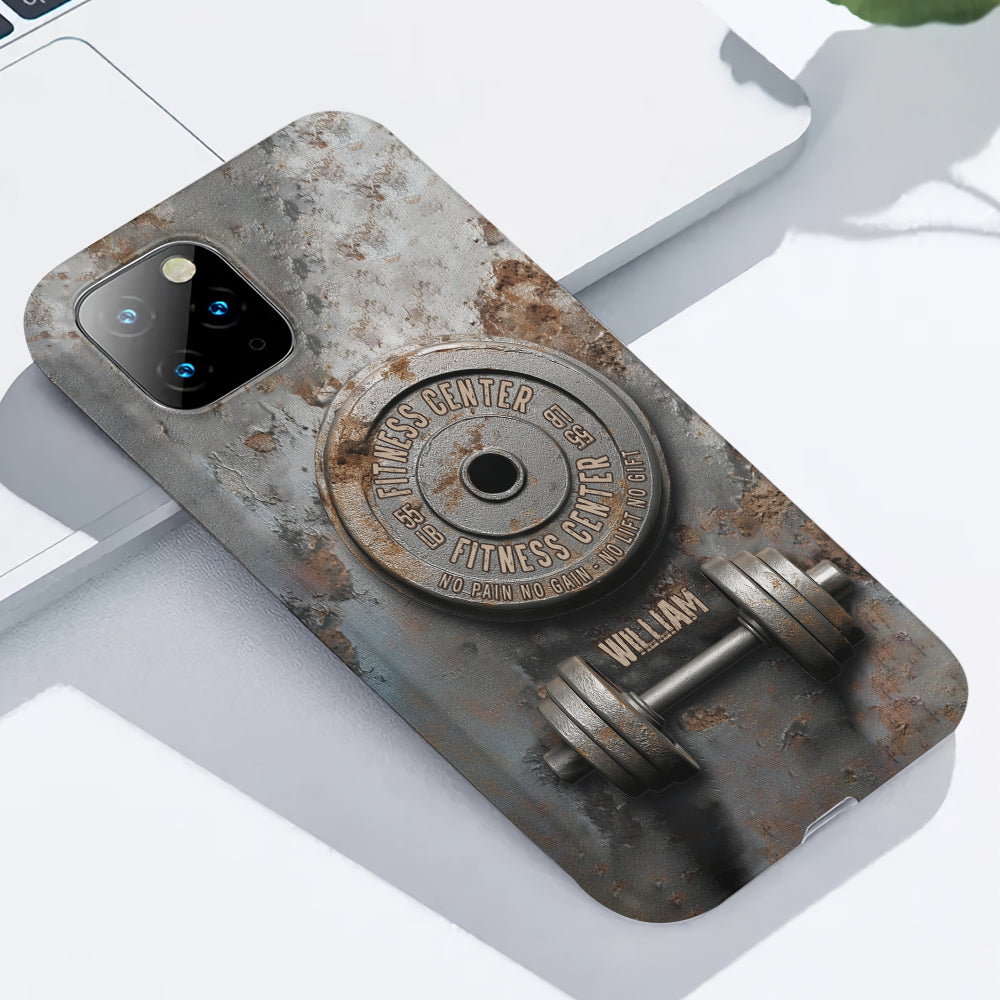 No Pain No Gain - Personalized Fitness Full Print Phone Case